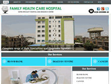 Tablet Screenshot of familyhealthcarehospital.com
